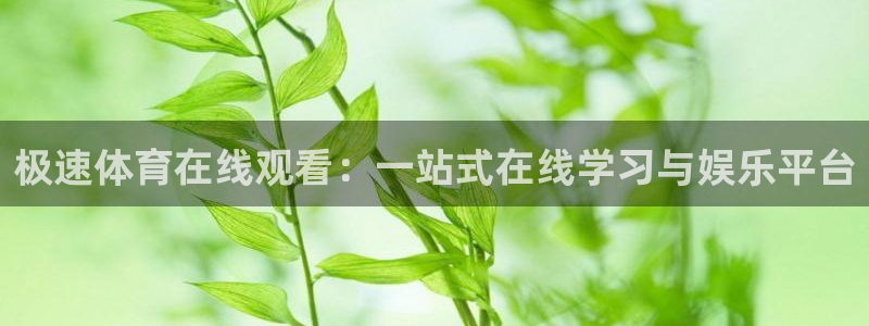 球迷吧直播：极速体育在线观看：一站式在线学习与娱乐平台